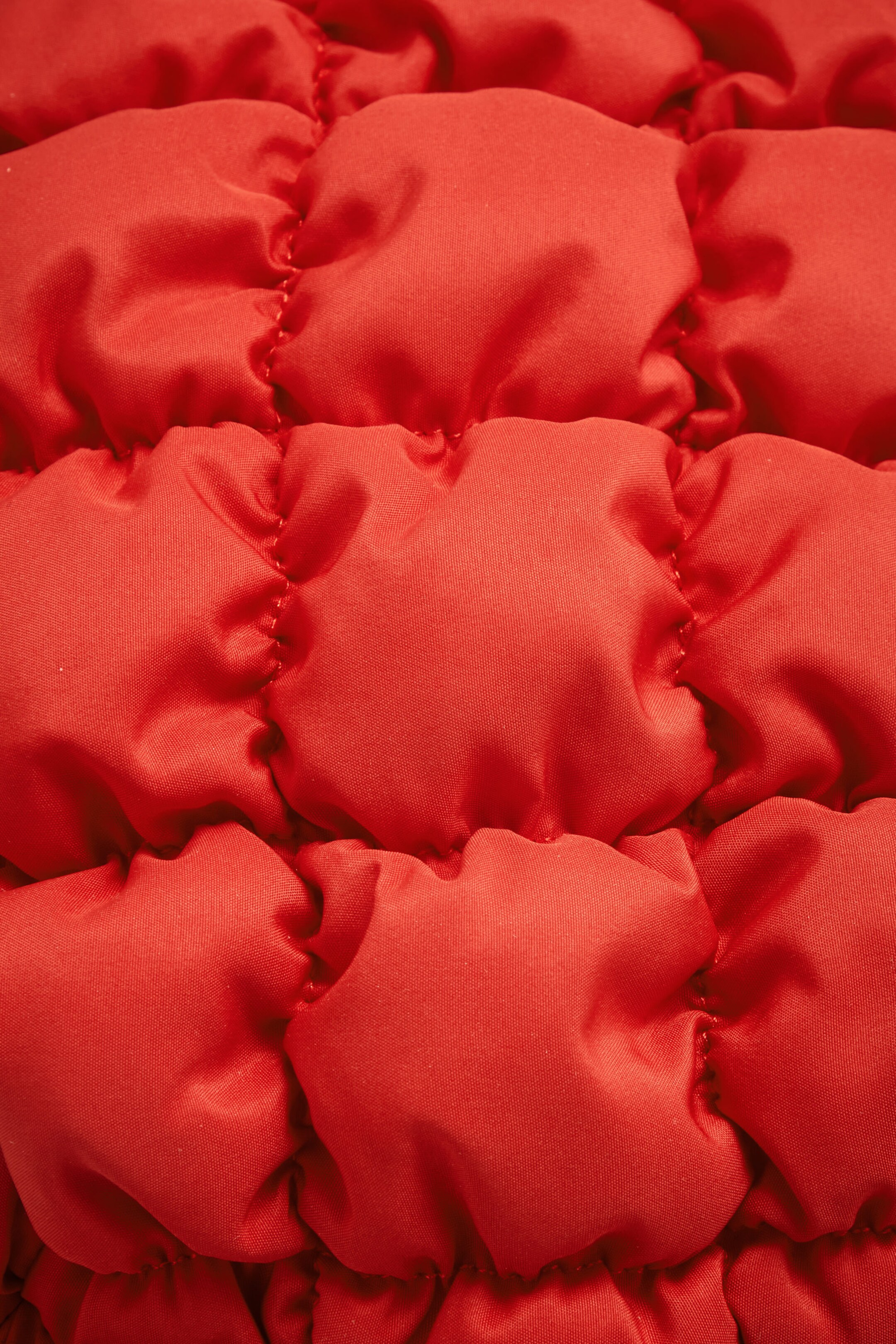QUILTED MICRO BAG - RED