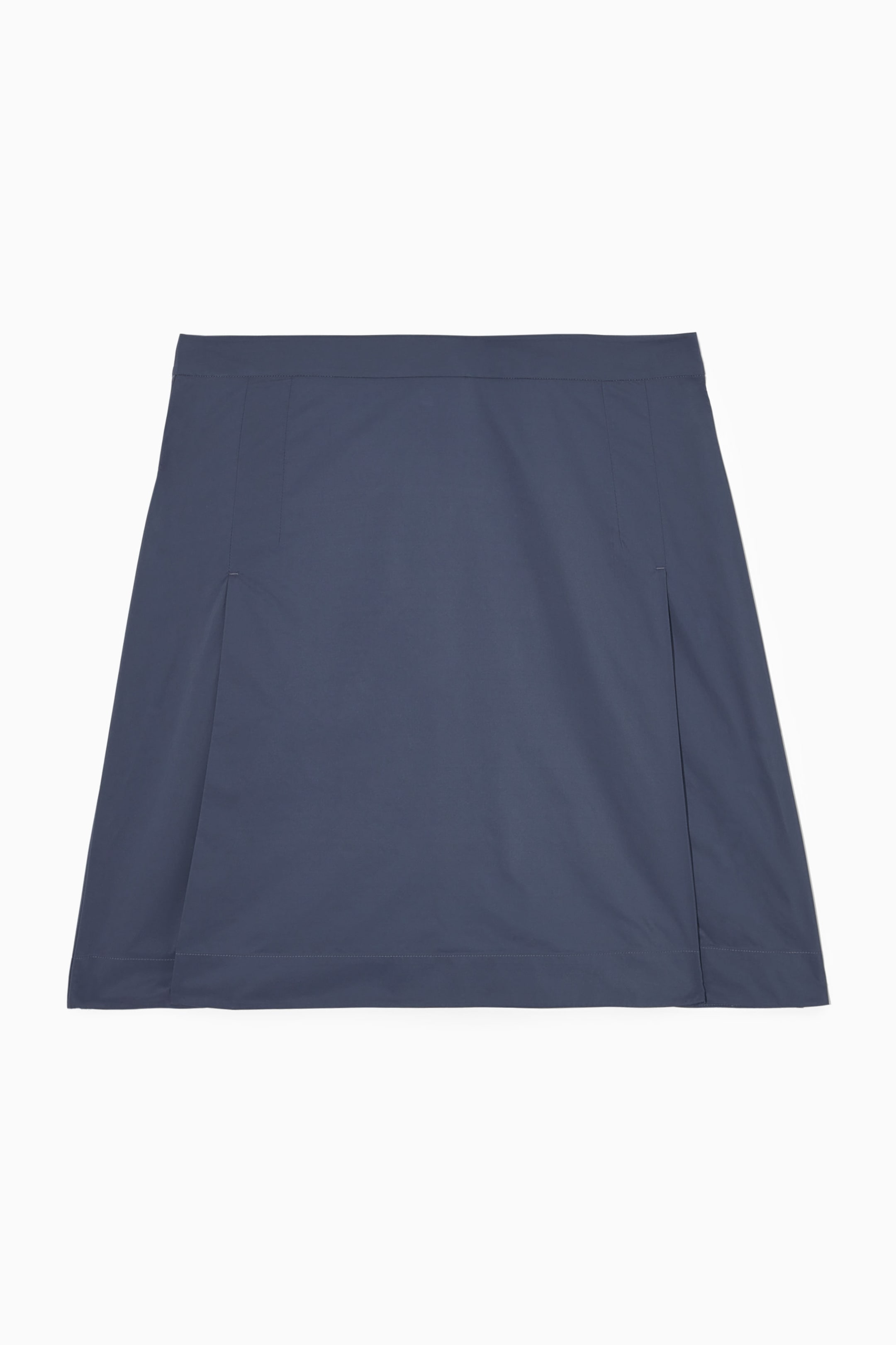 TWILL MINI SKIRT - NAVY