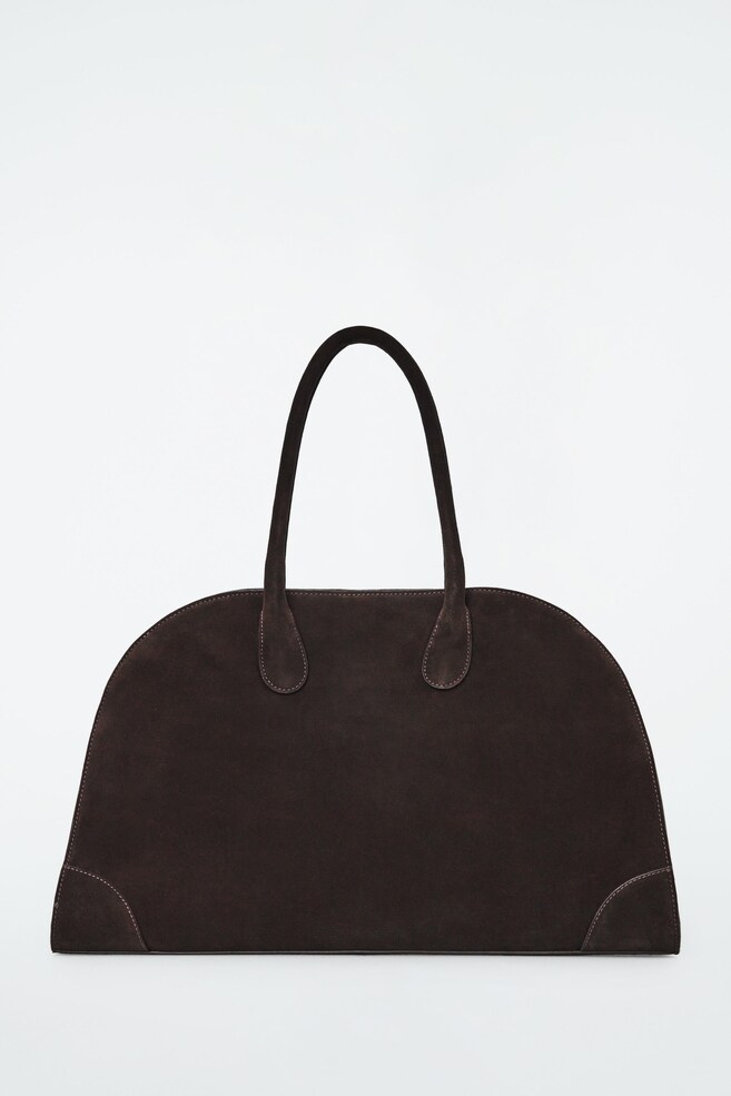 Cosbai - Handwoven Shoulder Bag – Coffee & Blue