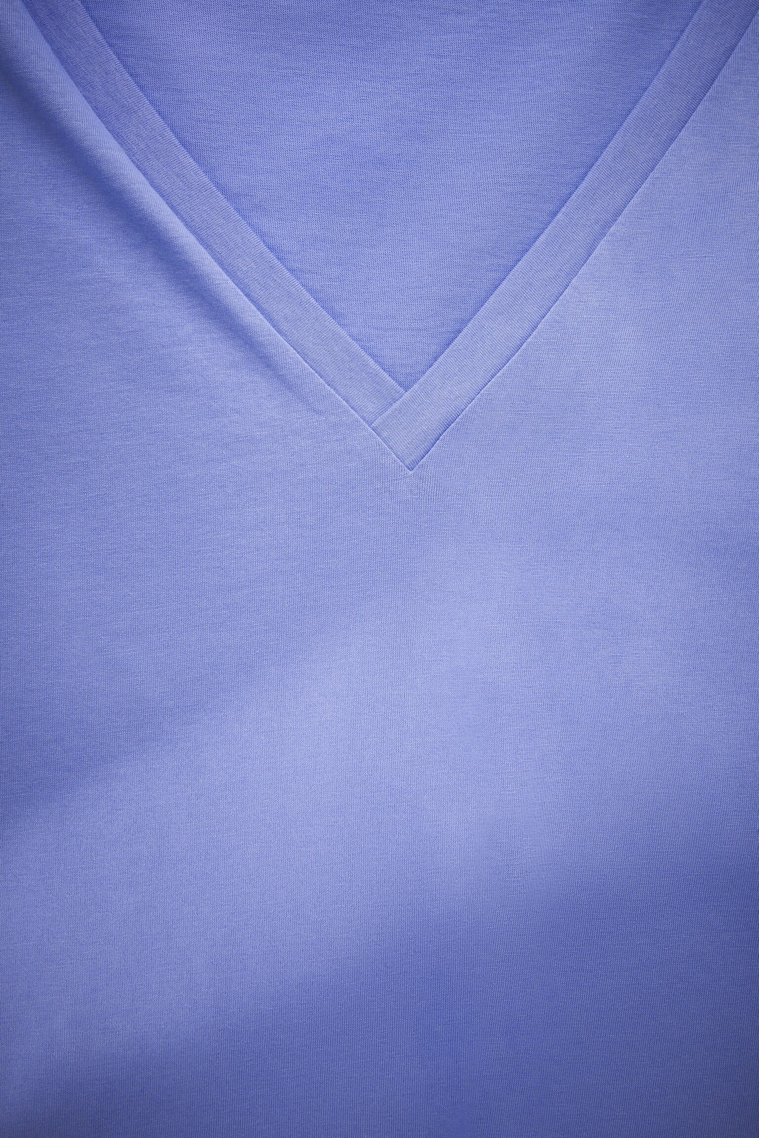 Modern V-Neck Tee | Blue Light main image 1