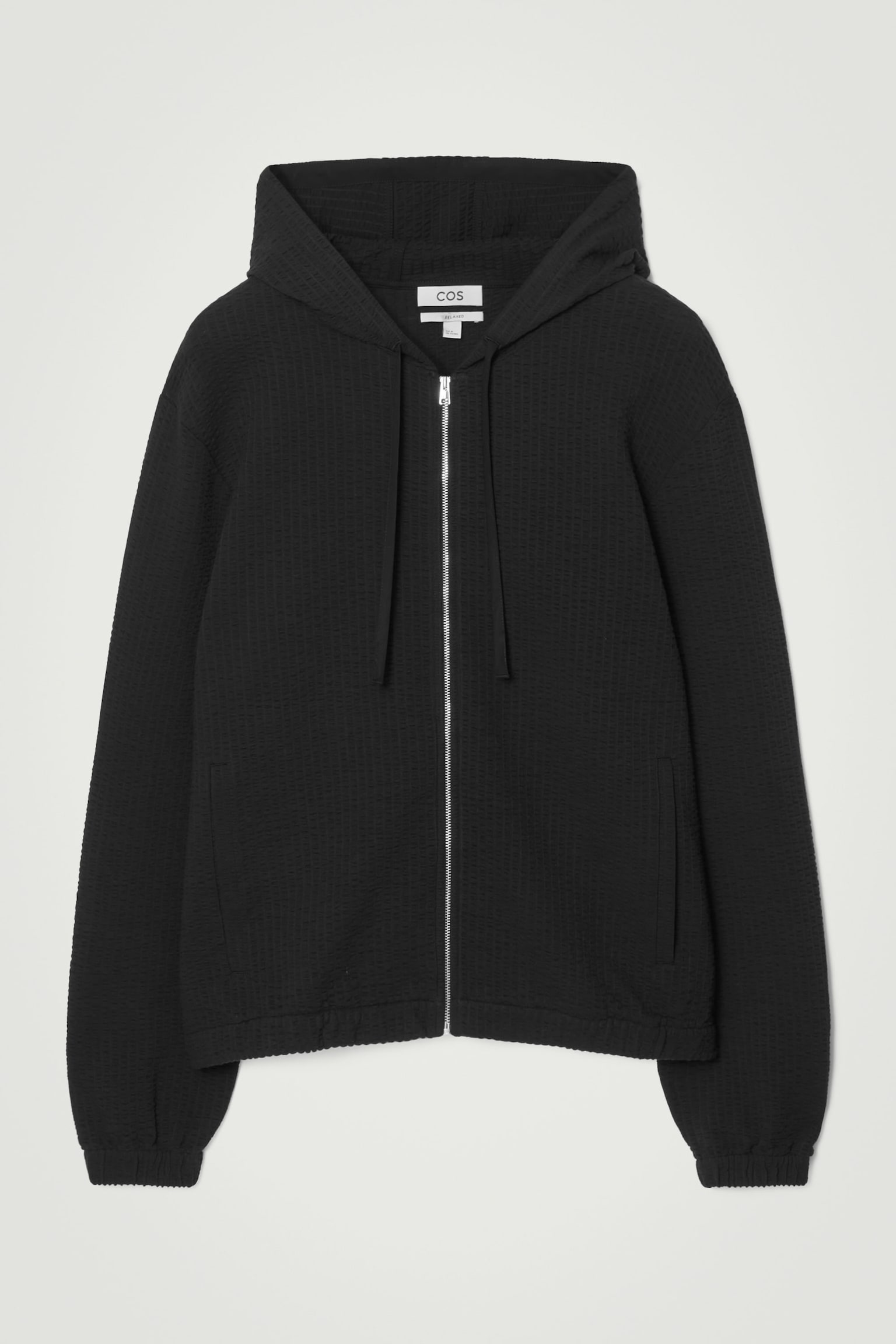COS Size M Navy Cotton Hoodie Sweatshirt main image 1
