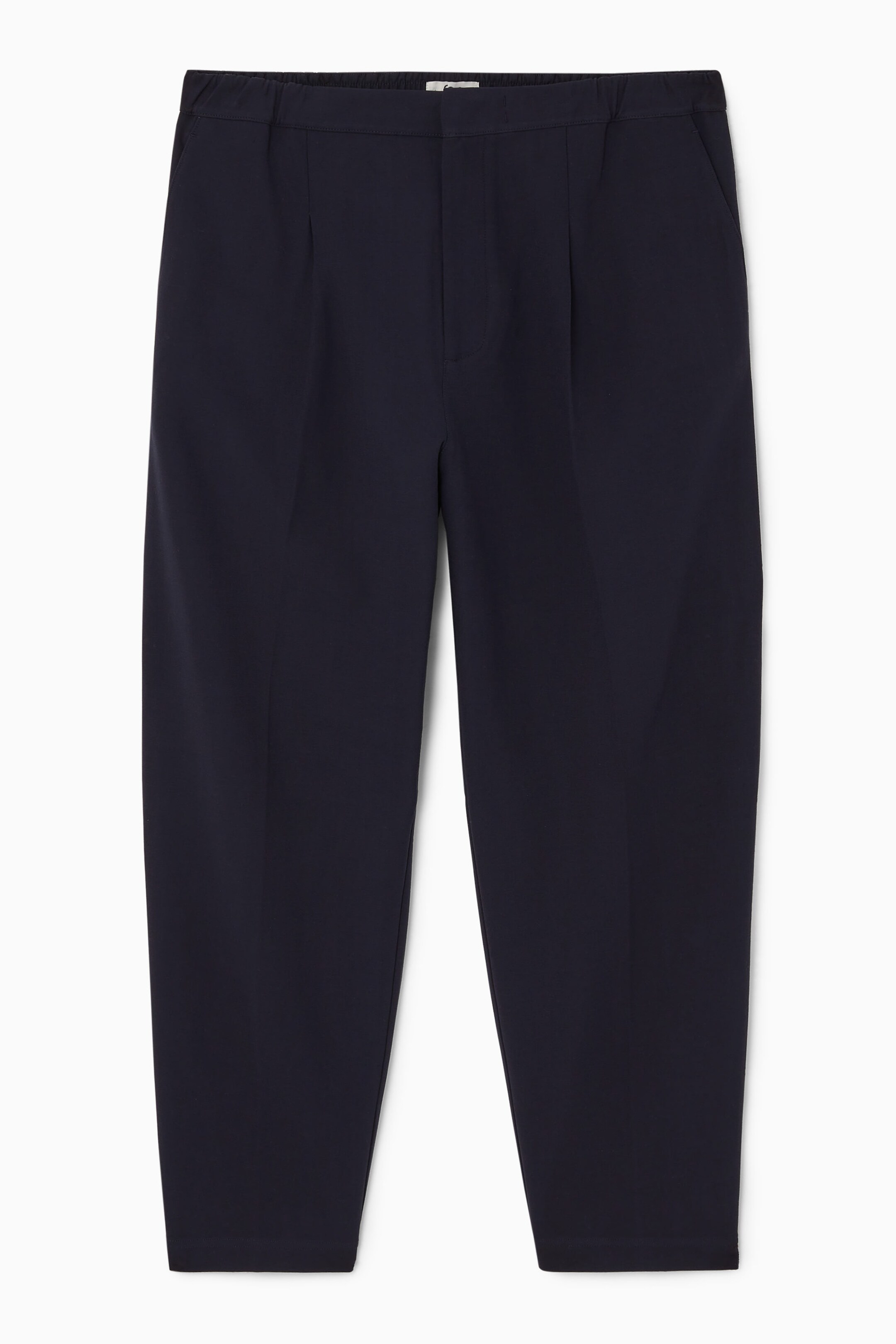 RELAXED JERSEY JOGGERS - DARK NAVY